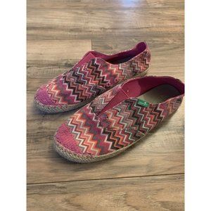 Sanuk Womans Slip On Shoes